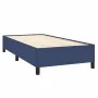 Blue fabric bed frame 90x200 cm by vidaXL, Beds and slatted bases - Ref: Foro24-347040, Price: 95,18 €, Discount: %