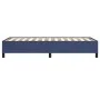 Blue fabric bed frame 90x200 cm by vidaXL, Beds and slatted bases - Ref: Foro24-347040, Price: 95,18 €, Discount: %
