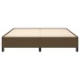 Bettgestell aus dunkelbraunem Stoff, 180 x 200 cm von vidaXL, Betten und Lattenroste - Ref: Foro24-347085, Preis: 135,81 €, R...