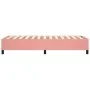 Estructura de cama de terciopelo rosa 100x200 cm de vidaXL, Camas y somieres - Ref: Foro24-3121107, Precio: 82,29 €, Descuent...