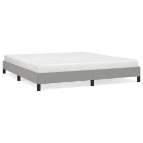 Light gray fabric bed frame 180x200 cm by vidaXL, Beds and slatted bases - Ref: Foro24-346736, Price: 123,04 €, Discount: %