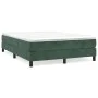 Bettgestell aus grünem Samt, 140 x 200 cm von vidaXL, Betten und Lattenroste - Ref: Foro24-3120775, Preis: 107,05 €, Rabatt: %