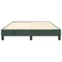 Bettgestell aus grünem Samt, 140 x 200 cm von vidaXL, Betten und Lattenroste - Ref: Foro24-3120775, Preis: 107,05 €, Rabatt: %