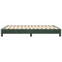 Bettgestell aus grünem Samt, 140 x 200 cm von vidaXL, Betten und Lattenroste - Ref: Foro24-3120775, Preis: 108,98 €, Rabatt: %