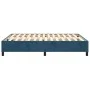Estructura de cama de terciopelo azul 140x190 cm de vidaXL, Camas y somieres - Ref: Foro24-3121118, Precio: 117,53 €, Descuen...