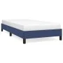 Black fabric bed frame 100x200 cm by vidaXL, Beds and slatted bases - Ref: Foro24-346702, Price: 77,16 €, Discount: %