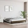 Estructura de cama tela marrón oscuro 180x200 cm de vidaXL, Camas y somieres - Ref: Foro24-346739, Precio: 118,29 €, Descuent...
