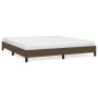 Bettgestell aus dunkelbraunem Stoff, 180 x 200 cm von vidaXL, Betten und Lattenroste - Ref: Foro24-346739, Preis: 118,29 €, R...