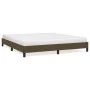 Bettgestell aus dunkelbraunem Stoff, 180 x 200 cm von vidaXL, Betten und Lattenroste - Ref: Foro24-346739, Preis: 114,24 €, R...