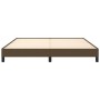 Bettgestell aus dunkelbraunem Stoff, 180 x 200 cm von vidaXL, Betten und Lattenroste - Ref: Foro24-346739, Preis: 118,29 €, R...