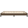 Bettgestell aus dunkelbraunem Stoff, 180 x 200 cm von vidaXL, Betten und Lattenroste - Ref: Foro24-346739, Preis: 118,29 €, R...