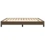 Bettgestell aus dunkelbraunem Stoff, 180 x 200 cm von vidaXL, Betten und Lattenroste - Ref: Foro24-346739, Preis: 114,24 €, R...
