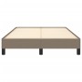 Taupe gray fabric bed frame 120x200 cm by vidaXL, Beds and slatted bases - Ref: Foro24-346708, Price: 90,39 €, Discount: %