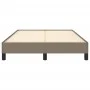 Taupe gray fabric bed frame 120x200 cm by vidaXL, Beds and slatted bases - Ref: Foro24-346708, Price: 95,26 €, Discount: %