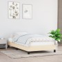 Cream fabric bed frame 80x200 cm by vidaXL, Beds and slatted bases - Ref: Foro24-346677, Price: 95,23 €, Discount: %