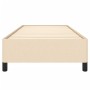 Cream fabric bed frame 80x200 cm by vidaXL, Beds and slatted bases - Ref: Foro24-347023, Price: 86,22 €, Discount: %