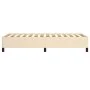 Cream fabric bed frame 80x200 cm by vidaXL, Beds and slatted bases - Ref: Foro24-347023, Price: 78,76 €, Discount: %