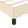 Cream fabric bed frame 80x200 cm by vidaXL, Beds and slatted bases - Ref: Foro24-347023, Price: 78,76 €, Discount: %