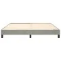 Light gray velvet bed frame 180x200 cm by vidaXL, Beds and slatted bases - Ref: Foro24-3120784, Price: 124,65 €, Discount: %