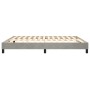 Estructura de cama de terciopelo gris claro 180x200 cm de vidaXL, Camas y somieres - Ref: Foro24-3120784, Precio: 118,92 €, D...