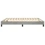 Light gray velvet bed frame 180x200 cm by vidaXL, Beds and slatted bases - Ref: Foro24-3120784, Price: 124,65 €, Discount: %