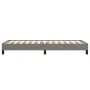 Dunkelgrauer Stoffbettrahmen 90x200 cm von vidaXL, Betten und Lattenroste - Ref: Foro24-346689, Preis: 69,59 €, Rabatt: %