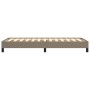 Estructura de cama de tela gris taupe 80x200 cm de vidaXL, Camas y somieres - Ref: Foro24-346676, Precio: 86,99 €, Descuento: %