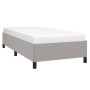 Light gray fabric bed frame 90x190 cm by vidaXL, Beds and slatted bases - Ref: Foro24-347026, Price: 89,69 €, Discount: %