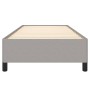 Light gray fabric bed frame 90x190 cm by vidaXL, Beds and slatted bases - Ref: Foro24-347026, Price: 89,69 €, Discount: %