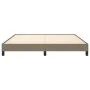 Taupe gray fabric bed frame 180x200 cm by vidaXL, Beds and slatted bases - Ref: Foro24-346740, Price: 112,29 €, Discount: %