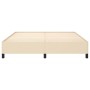 Cream fabric bed frame 160x200 cm by vidaXL, Beds and slatted bases - Ref: Foro24-347079, Price: 138,85 €, Discount: %