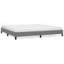 Dark gray fabric bed frame 200x200 cm by vidaXL, Beds and slatted bases - Ref: Foro24-346745, Price: 108,13 €, Discount: %