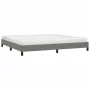 Dark gray fabric bed frame 200x200 cm by vidaXL, Beds and slatted bases - Ref: Foro24-346745, Price: 113,16 €, Discount: %
