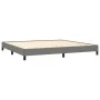 Dark gray fabric bed frame 200x200 cm by vidaXL, Beds and slatted bases - Ref: Foro24-346745, Price: 113,16 €, Discount: %