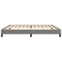 Dark gray fabric bed frame 200x200 cm by vidaXL, Beds and slatted bases - Ref: Foro24-346745, Price: 108,13 €, Discount: %