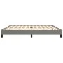 Dark gray fabric bed frame 200x200 cm by vidaXL, Beds and slatted bases - Ref: Foro24-346745, Price: 113,16 €, Discount: %