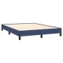 Blue taupe gray fabric bed frame 140x200 cm by vidaXL, Beds and slatted bases - Ref: Foro24-346726, Price: 97,95 €, Discount: %