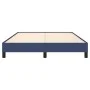 Blue taupe gray fabric bed frame 140x200 cm by vidaXL, Beds and slatted bases - Ref: Foro24-346726, Price: 97,95 €, Discount: %