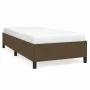 Brown fabric bed frame 100x200 cm by vidaXL, Beds and slatted bases - Ref: Foro24-347045, Price: 91,54 €, Discount: %