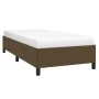 Estructura de cama de tela marrón 90x190 cm de vidaXL, Camas y somieres - Ref: Foro24-347029, Precio: 102,54 €, Descuento: %