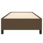 Bettgestell aus braunem Stoff, 90 x 190 cm von vidaXL, Betten und Lattenroste - Ref: Foro24-347029, Preis: 104,42 €, Rabatt: %