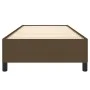Brown fabric bed frame 90x190 cm by vidaXL, Beds and slatted bases - Ref: Foro24-347029, Price: 102,54 €, Discount: %