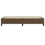 Bettgestell aus braunem Stoff, 90 x 190 cm von vidaXL, Betten und Lattenroste - Ref: Foro24-347029, Preis: 104,42 €, Rabatt: %