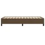 Brown fabric bed frame 90x190 cm by vidaXL, Beds and slatted bases - Ref: Foro24-347029, Price: 102,54 €, Discount: %
