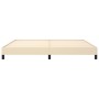 Cream fabric bed frame 200x200 cm by vidaXL, Beds and slatted bases - Ref: Foro24-346749, Price: 125,33 €, Discount: %