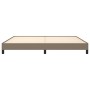Taupe gray fabric bed frame 200x200 cm by vidaXL, Beds and slatted bases - Ref: Foro24-346748, Price: 120,99 €, Discount: %
