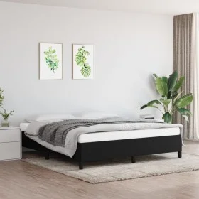 Light gray fabric bed frame 160x200 cm by vidaXL, Beds and slatted bases - Ref: Foro24-347076, Price: 146,82 €, Discount: %