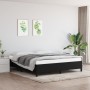 Estructura de cama de tela gris claro 160x200 cm de vidaXL, Camas y somieres - Ref: Foro24-347076, Precio: 128,61 €, Descuent...