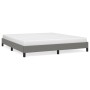 Dark gray fabric bed frame 160x200 cm by vidaXL, Beds and slatted bases - Ref: Foro24-346729, Price: 114,31 €, Discount: %