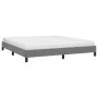 Dark gray fabric bed frame 160x200 cm by vidaXL, Beds and slatted bases - Ref: Foro24-346729, Price: 117,29 €, Discount: %